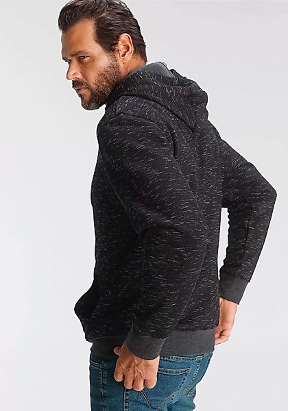 Mans World Kapuzensweatshirt, Langarm, mit Rippbündchen, mit Kapuze und Kor günstig online kaufen