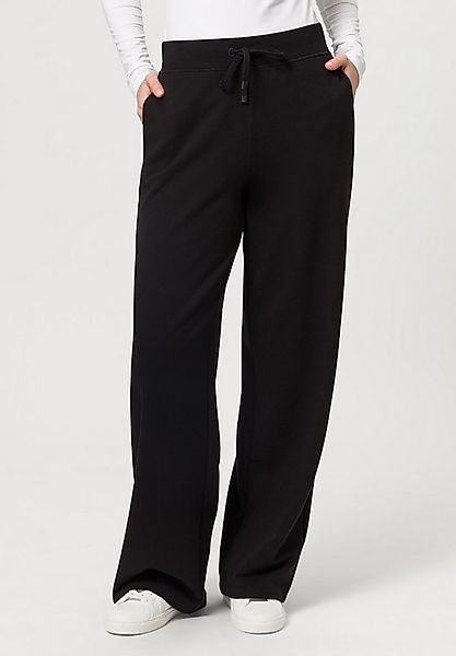 Les Lunes Jogginghose BONNIEE Pants Wide Leg gerade geschnittene Sweathose günstig online kaufen