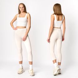 Ladeheid Leggings Damen 3/4 Capri Hose günstig online kaufen