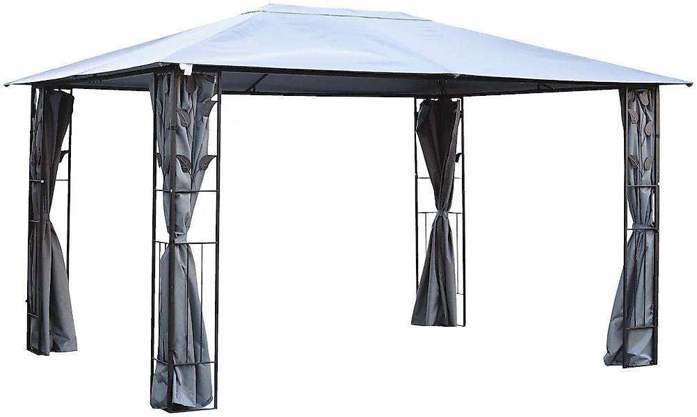 KONIFERA Pavillonseitenteil für "Kreta", 2 Seitenteile, BxT: 300x400 cm günstig online kaufen