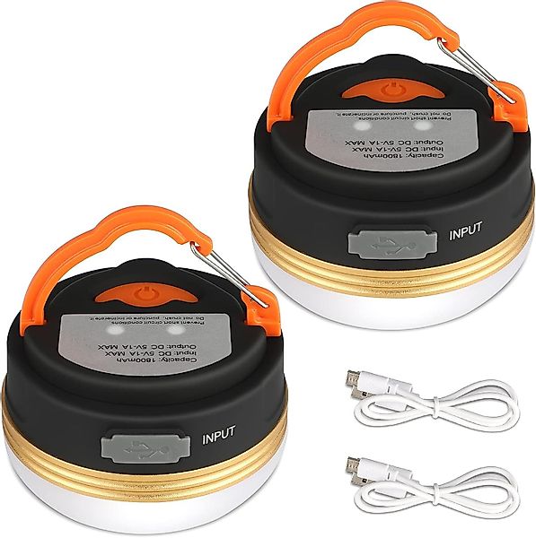 BlingBin LED Laterne Camping-Beleuchtung USB-aufladbare Lampe, günstig online kaufen