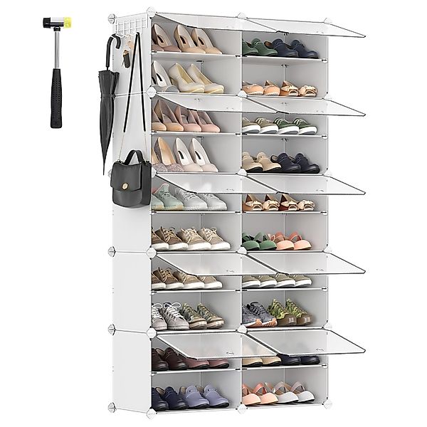 SONGMICS Schuhregal Schuhschrank, 4/6/10/12 Fächern mit günstig online kaufen