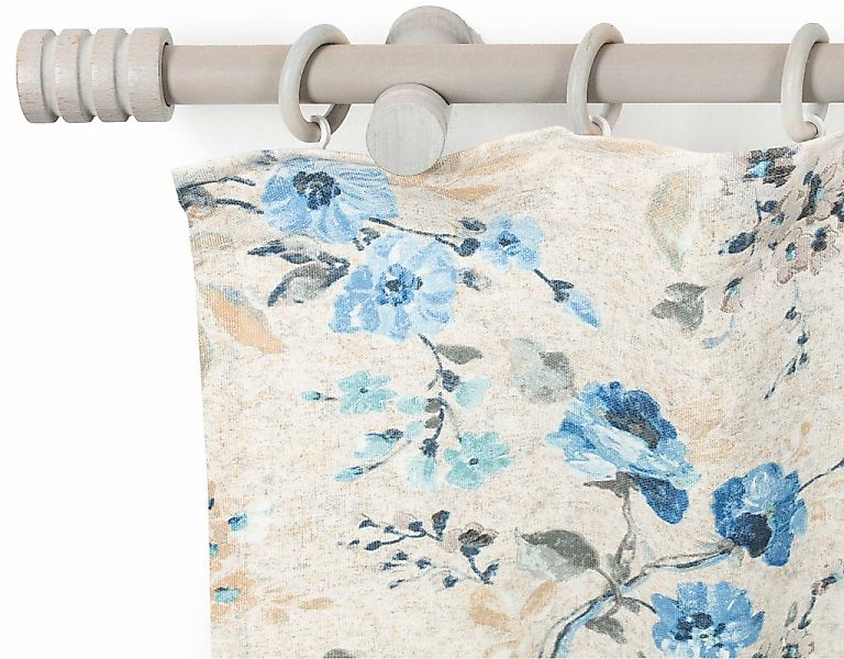 SN DECO GROUP Gardinenstange "Pisa" 1 läufig-läufig Fixmaß 28 mm, Holz, ver günstig online kaufen