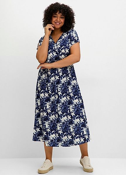 Sheego Etuikleid Blumenkleid . günstig online kaufen