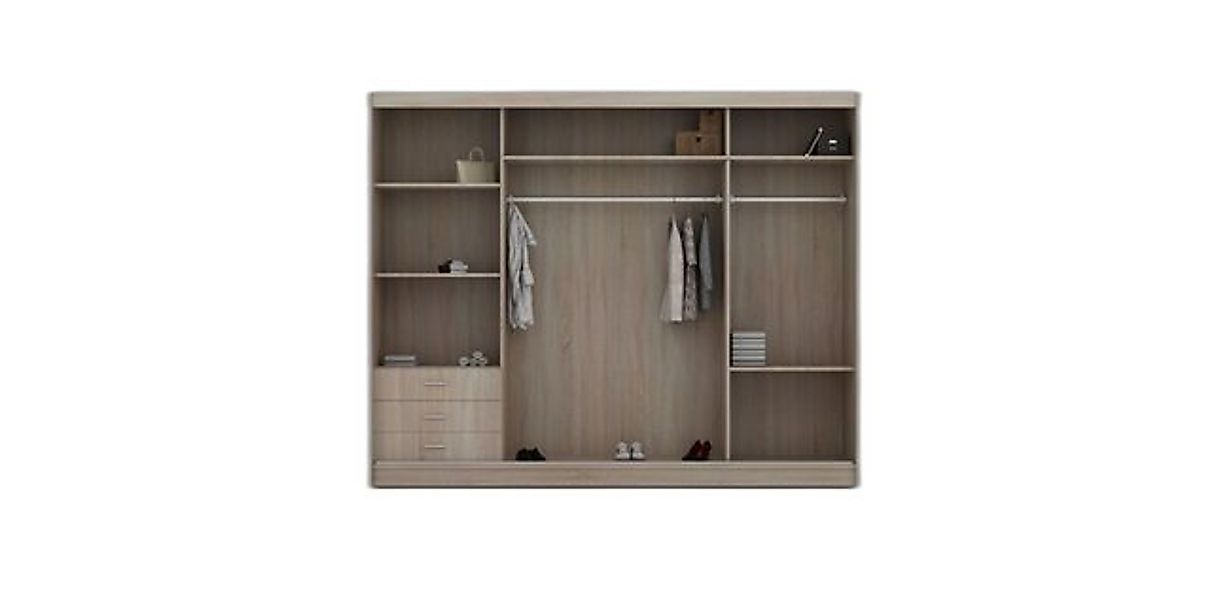 Xlmoebel Kleiderschrank Design Hochglanz Kleiderschrank Möbel Modern Mehrzw günstig online kaufen