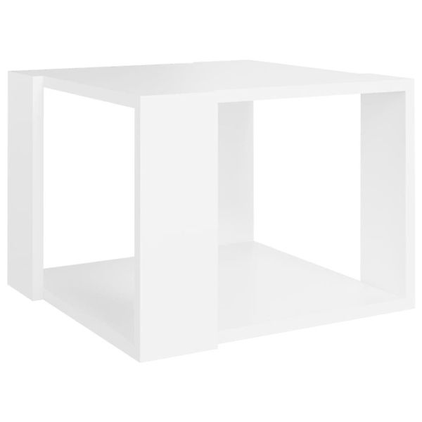 furnicato Couchtisch Weiß 40x40x30 cm Holzwerkstoff günstig online kaufen