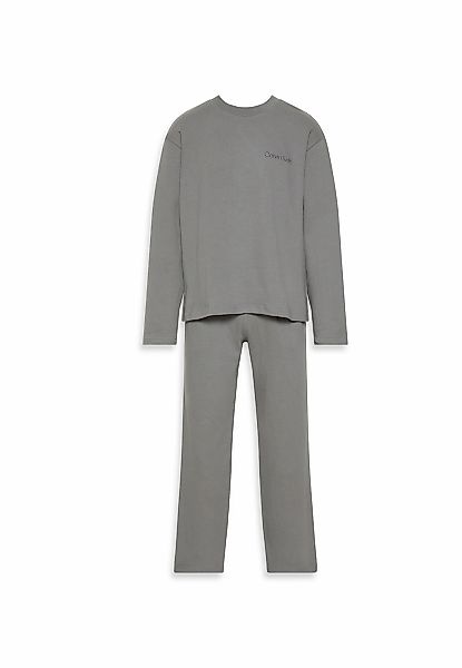 Calvin Klein Underwear Schlafanzug "LS TEE PANT SET" Mit elastischem Bund günstig online kaufen