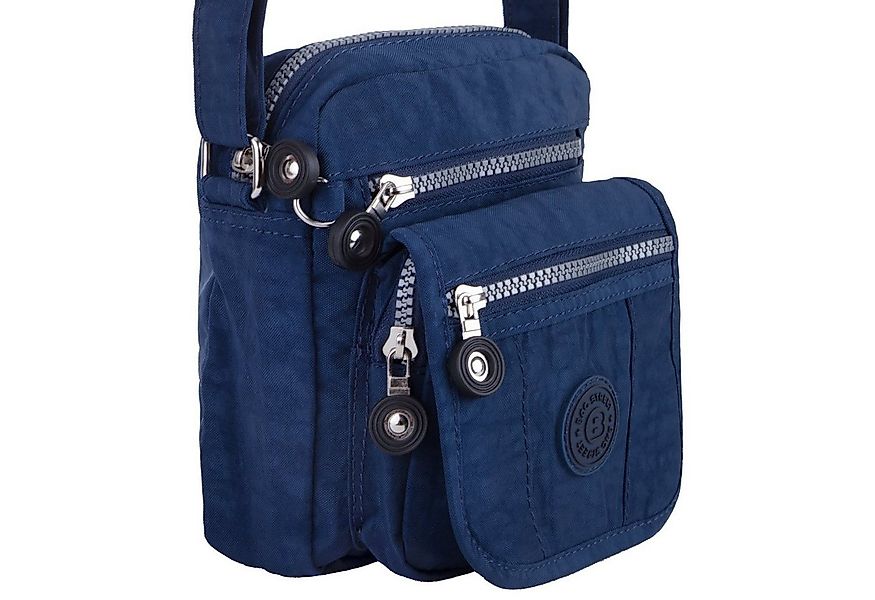 compagno Henkeltasche, Kleine sportive Umhänge-Tasche 4-Fächer City-Tasche günstig online kaufen