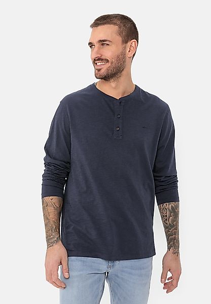 camel active Henleyshirt aus nachhaltigem Organic günstig online kaufen