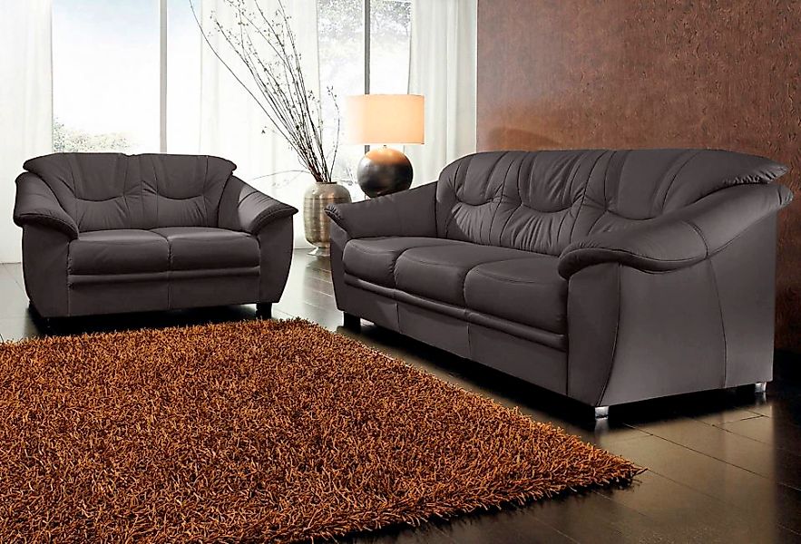 sit&more Polstergarnitur "Savona, B: 148 bzw. 198 cm" Set: 2- & 3er-Sofa, m günstig online kaufen