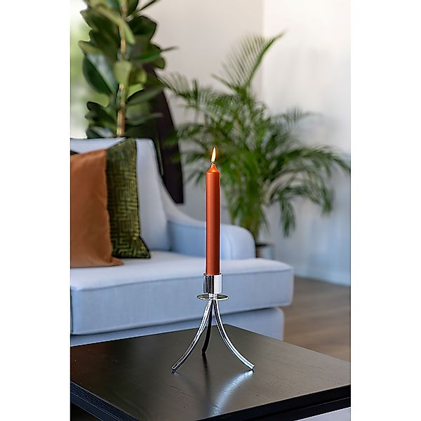 Fink Kerzenleuchter "LILANA" für Stabkerzen, 1-flammig, vernickelt günstig online kaufen