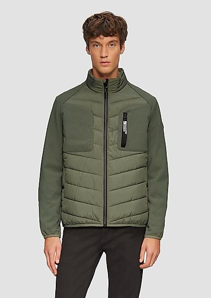 s.Oliver Allwetterjacke Materialmix-Jacke mit sportiven Kontrastdetails günstig online kaufen