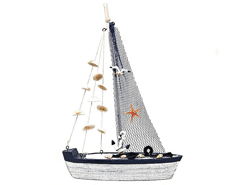 Yudu Dekofigur Deko Segelboot Boot Schiff günstig online kaufen