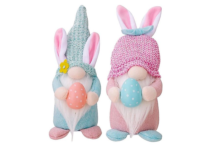 YI Dekofigur Osterdeko Wichtel Figuren Tischdeko 2 Stück Mit LED (2 St) günstig online kaufen