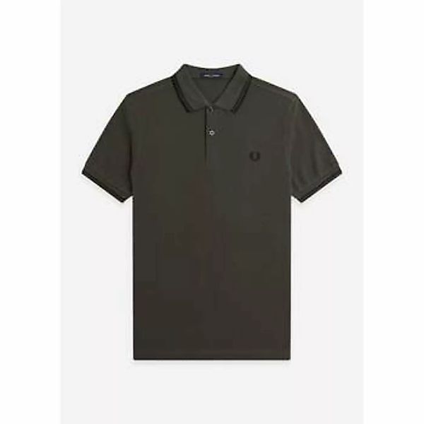Fred Perry  T-Shirts & Poloshirts Twin tipped  polo shirt- field green blac günstig online kaufen