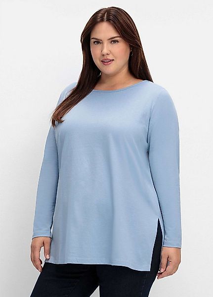 Sieh an! T-Shirt Longshirt Langarm günstig online kaufen