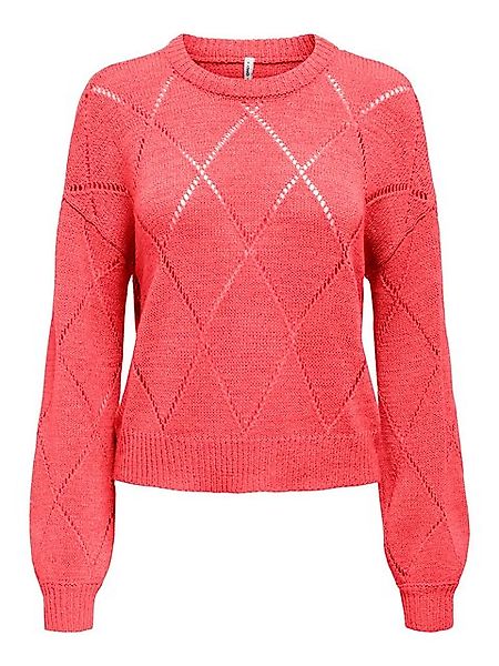 ONLY Strickpullover ONLGEENAS LS STRUCTURE O-NECK CC KNT günstig online kaufen