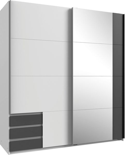 Wimex Schwebetürenschrank "Emden moderner Kleiderschrank mit Spiegel und Sc günstig online kaufen