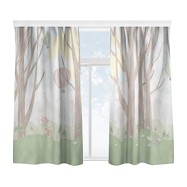 Bilderdepot24 Vorhang Gardine Natur Wald Modern günstig online kaufen
