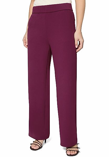 Zero Stoffhose "Damen mit elastischem Bund 28 Inch" Plain/ohne Details günstig online kaufen