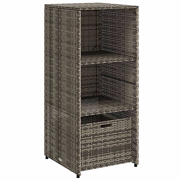 vidaXL Gartenbox Gartenschrank Grau 50x55x115 cm günstig online kaufen