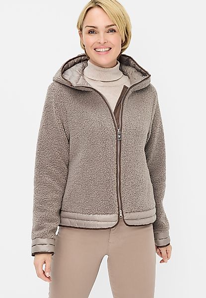 Fuchs Schmitt Plüschjacke Plüschjacke Mit Rundhalsausschnitt günstig online kaufen