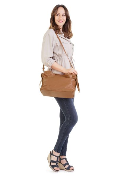 Samantha Look Henkeltasche echt Leder, Made in Italy günstig online kaufen