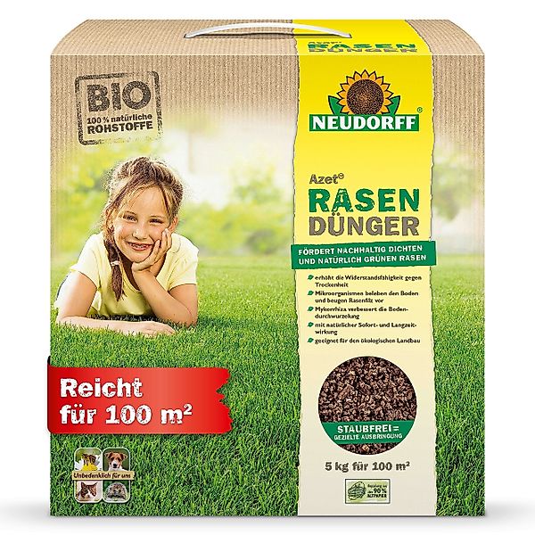 Neudorff Rasendünger Azet Bio RasenDünger für günstig online kaufen