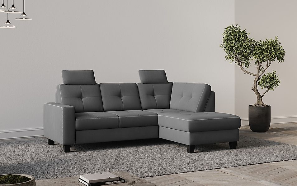 Home affaire Ecksofa "Varese" wahlweise mit Bettfunktion und Bettkasten günstig online kaufen