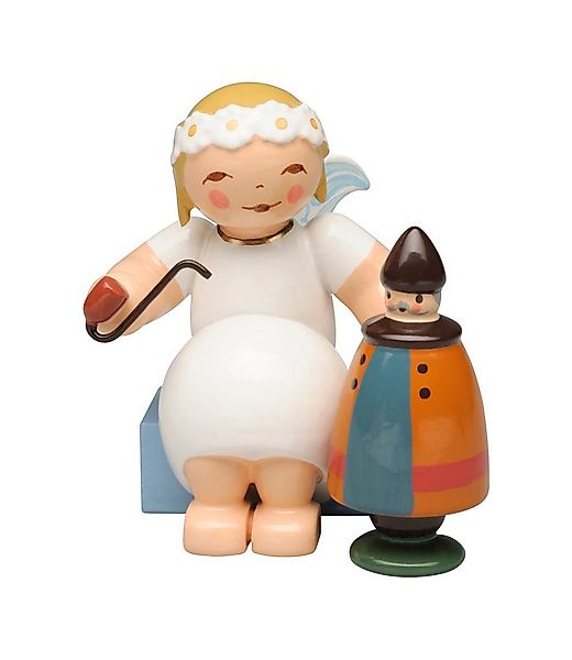 Wendt & Kühn Dekofigur Wendt & Kühn 'Margeritenengel, sitzend, mit Räucherm günstig online kaufen