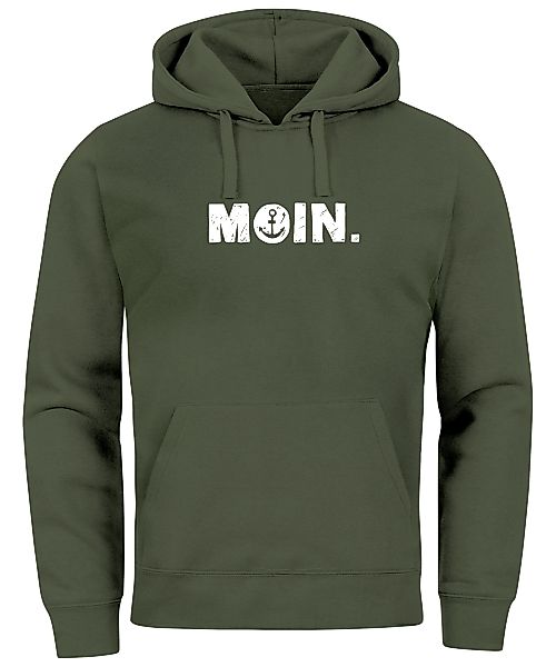 Neverless Hoodie Hoodie Herren Moin Dialekt günstig online kaufen