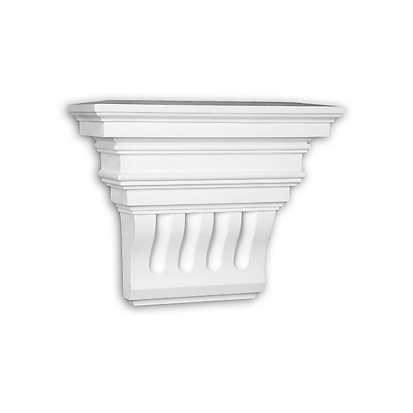 PROFHOME 483302 Konsole Außenstuck Zierelement Fassaden Element 33,4 cm x 1 günstig online kaufen