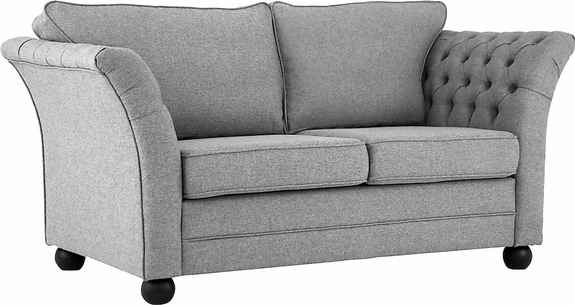 Home affaire 2-Sitzer »Pajero« mit Knopfheftung an den Armlehn-Innenseiten, günstig online kaufen