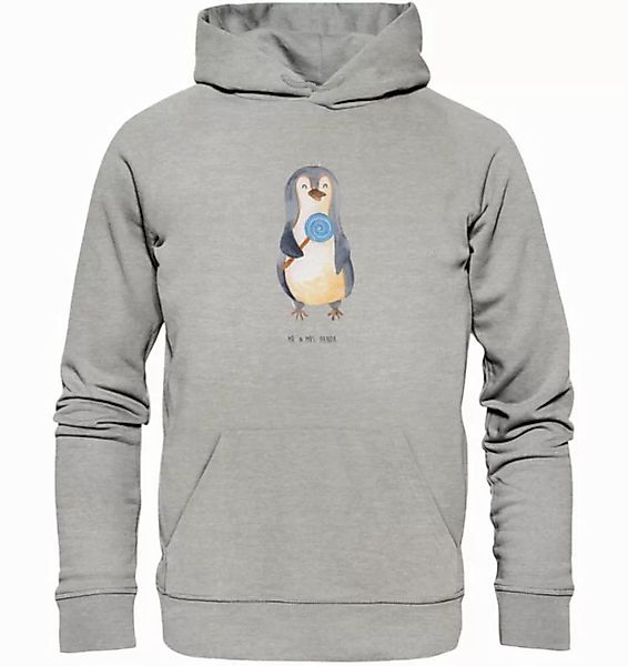 Mr. & Mrs. Panda Hoodie Pinguin Lolli Größe XL - Heather Grey - Geschenk, S günstig online kaufen