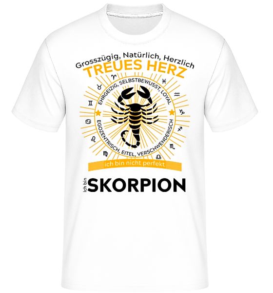 Sternzeichen Skorpion · Shirtinator Männer T-Shirt günstig online kaufen