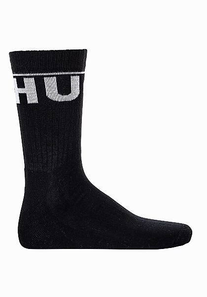 HUGO Underwear Freizeitsocken "2P QS RIB ICONIC CC", (Packung, 2 Paar, 2er) günstig online kaufen