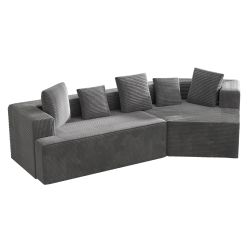 OKWISH Sofa Ecksofa,Loungesofa mit Wolken Kombinationssofa, günstig online kaufen