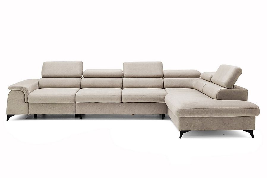 NEXT COLLECTION Ecksofa Plaza Maxi, Modernes Große sofa L-form mit Schlaffu günstig online kaufen