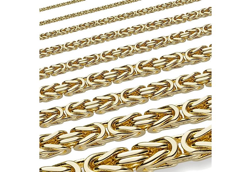 HOPLO Königskette Königskette Armkette Länge 19 cm - Breite 3,0 mm - 585-14 günstig online kaufen