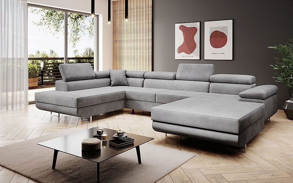 Luxusbetten24 Schlafsofa Designer Sofa Lago, mit günstig online kaufen