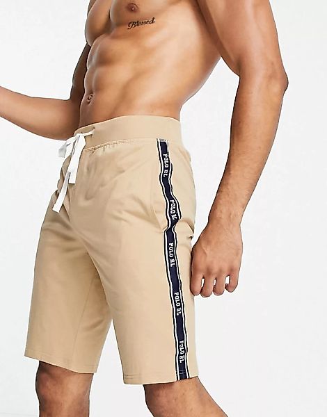 Polo Ralph Lauren – Lounge-Shorts in Hellbraun günstig online kaufen
