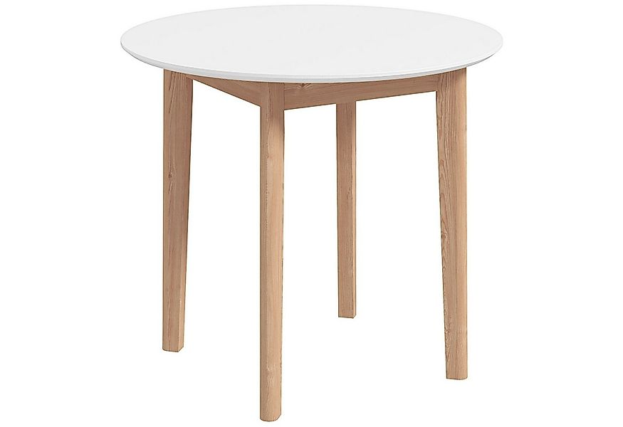 HOMCOM Esstisch Esszimmertisch für 2 Personen, aus Massivholz (Küchentisch, günstig online kaufen