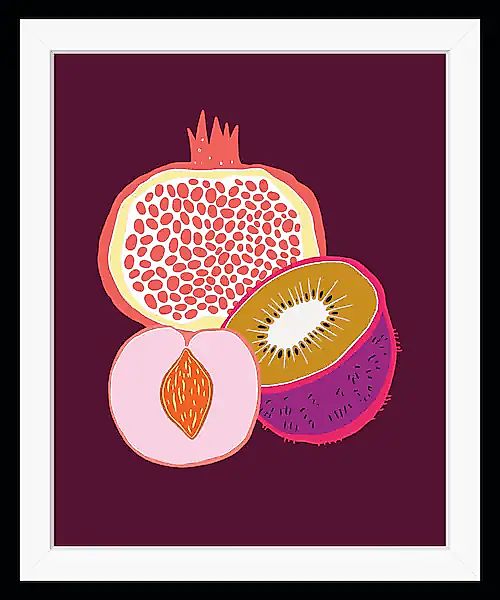 queence Bild »Leonard« Kunst   Lebensmittel   Obst   Obst Bilder HD Premium günstig online kaufen