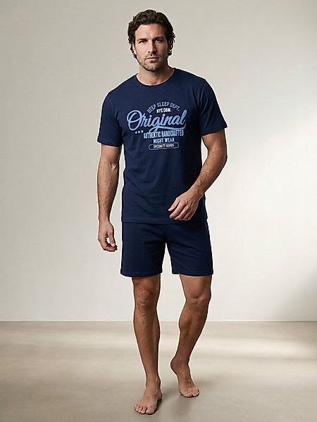 Henry Terre Shorty Pyjama Set Shorty - Original Authentic Nightwear günstig online kaufen