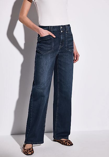 STREET ONE Comfort-fit-Jeans, High Waist günstig online kaufen