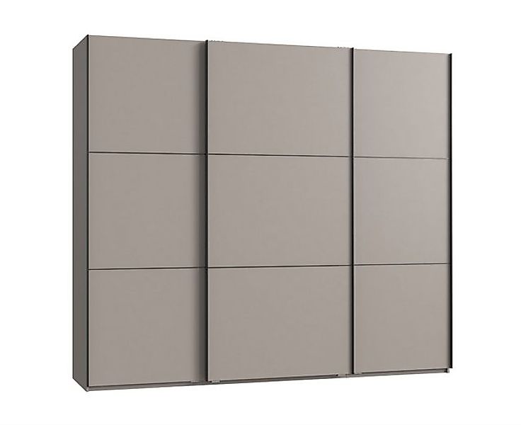 luma-home Schwebetürenschrank 22011 (3-türig, B/H/T 250/216/65 cm in Sand G günstig online kaufen
