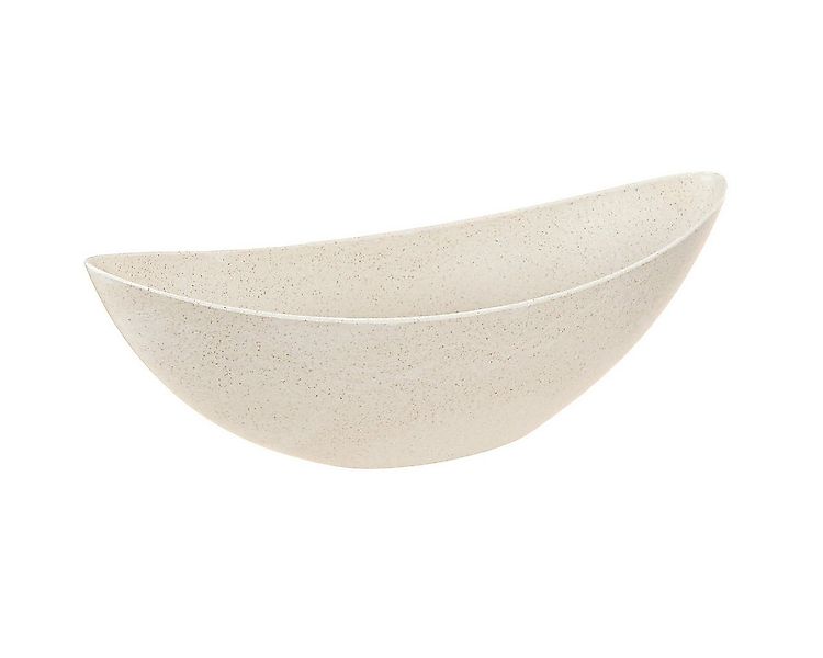 Viana Blumentopf Pflanzschiffchen Pflanzschale Beige Meliert 38,5cm 3St Inn günstig online kaufen