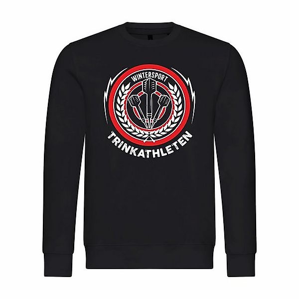 deinshirt Rundhalspullover Herren Pullover Wintersport Trinkathleten Mit Pr günstig online kaufen