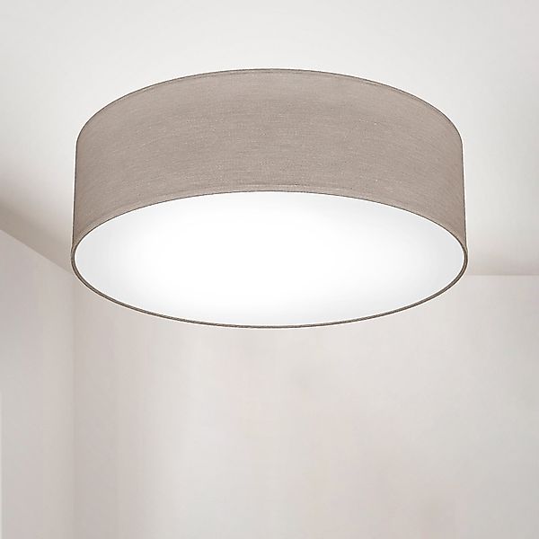 B.K.Licht Deckenleuchte, ohne Leuchtmittel, Deckenlampe,Textil Lampenschirm günstig online kaufen