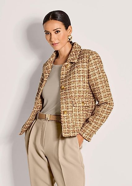 MADELEINE Kurzblazer Eleganter Businessblazer mit Hemdkragen günstig online kaufen